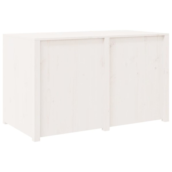 Mueble de cocina exterior madera maciza pino blanco 106x55x64cm