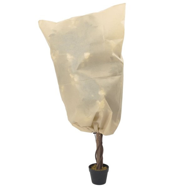 Cubiertas para plantas con cordón 12 uds 70 g/m² 0,8x1,2 m