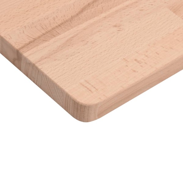 Estante de pared madera maciza de haya 60x20x2,5 cm