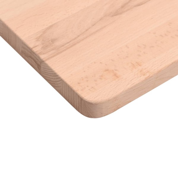 Tablero de escritorio madera maciza de haya 110x(50-55)x1,5 cm