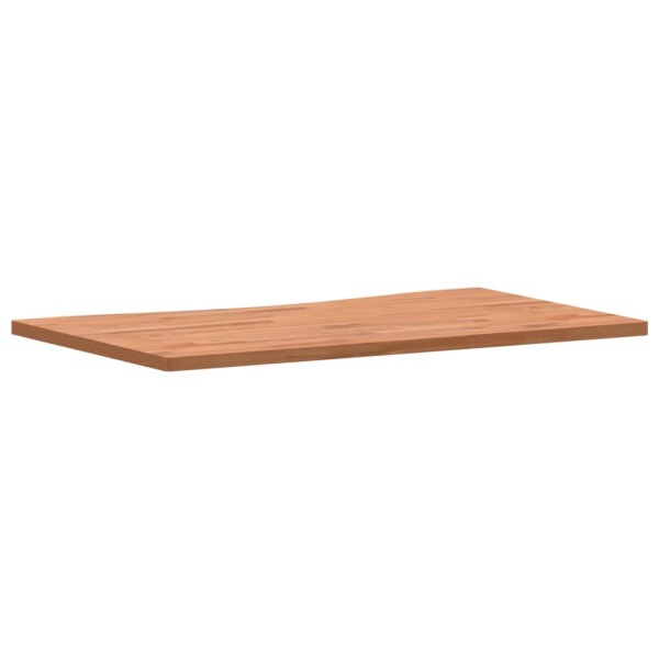 Tablero de escritorio madera maciza de haya 100x(55-60)x2,5 cm