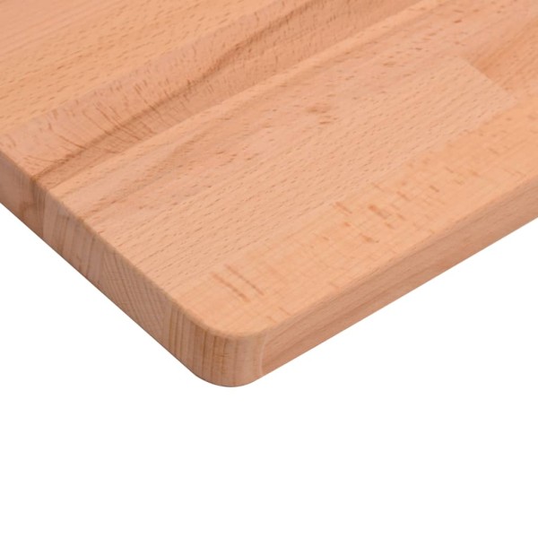 Tablero de escritorio madera maciza de haya 110x55x1,5 cm