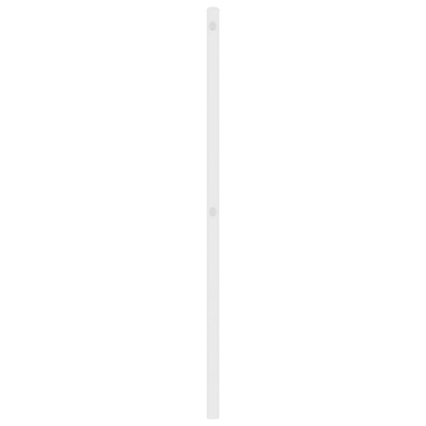 Cabecero de metal blanco 107 cm