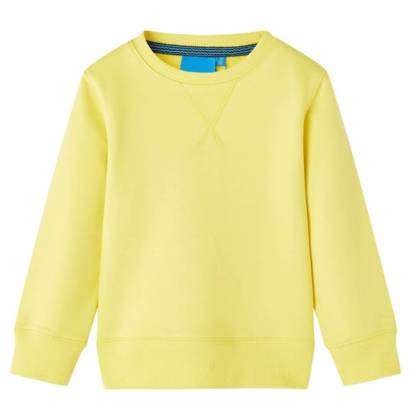 Sudadera para niños amarillo claro 116