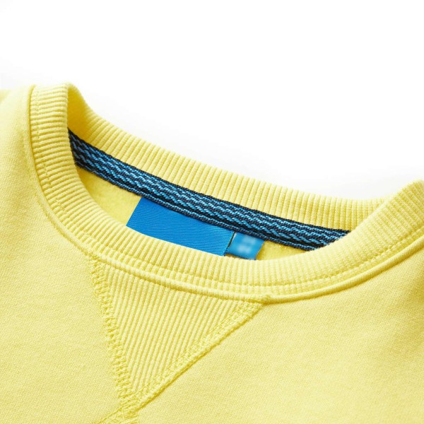 Sudadera para niños amarillo claro 116