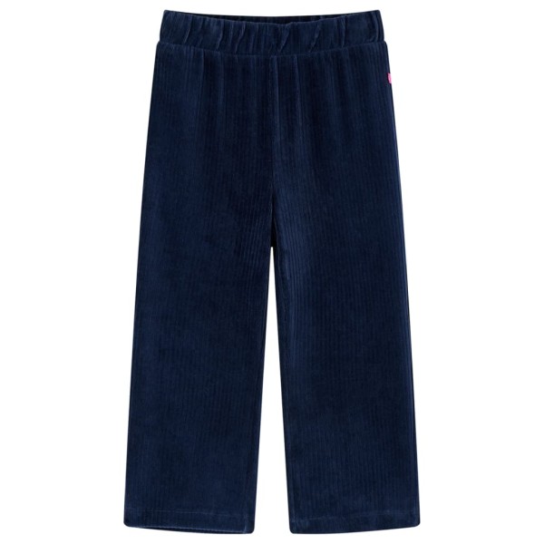 Pantalón para niños pana azul marino 140