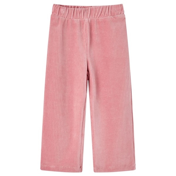 Pantalón para niños pana rosa claro 116