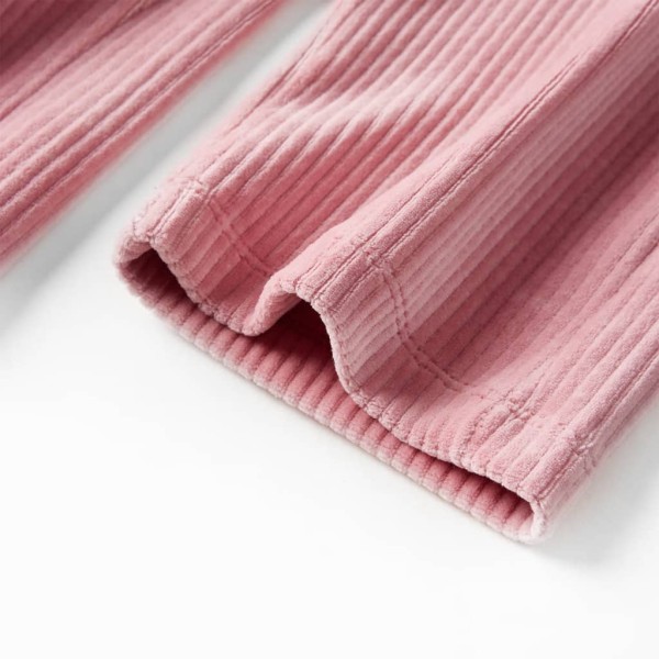 Pantalón para niños pana rosa claro 116