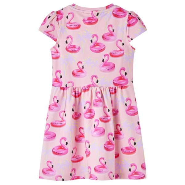 Vestido infantil rosa claro 104