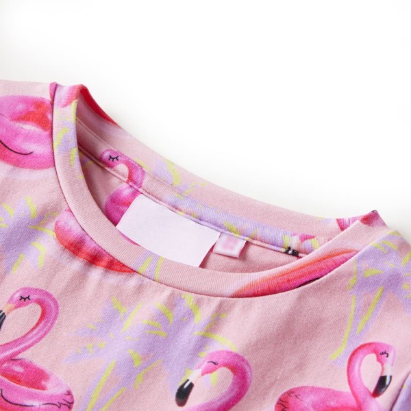 Vestido infantil rosa claro 104