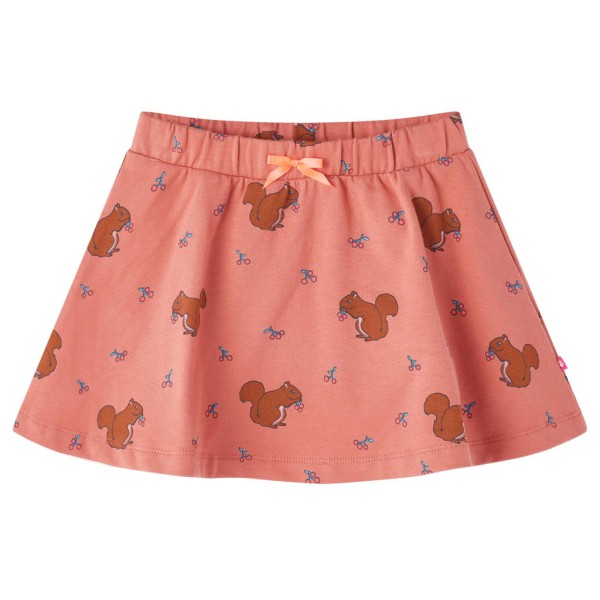 Falda para niños rosa palo 128