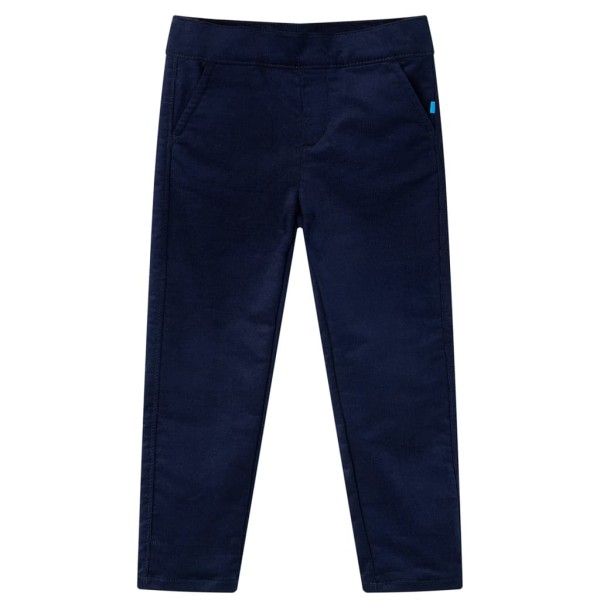 Pantalón para niños azul marino oscuro 92