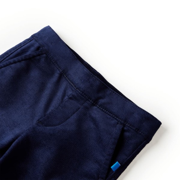 Pantalón para niños azul marino oscuro 92