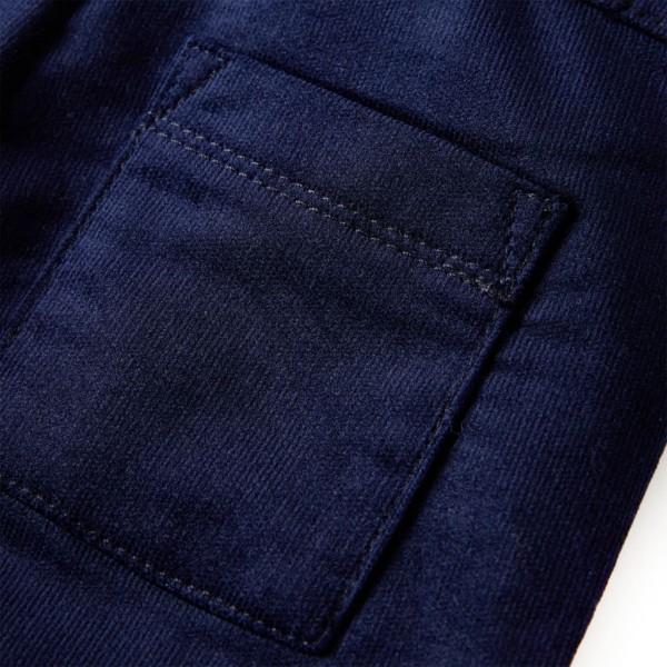 Pantalón para niños azul marino oscuro 92