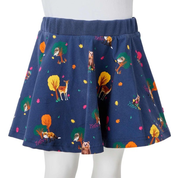 Falda infantil azul marino 104