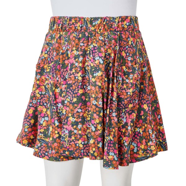 Falda infantil multicolor 128