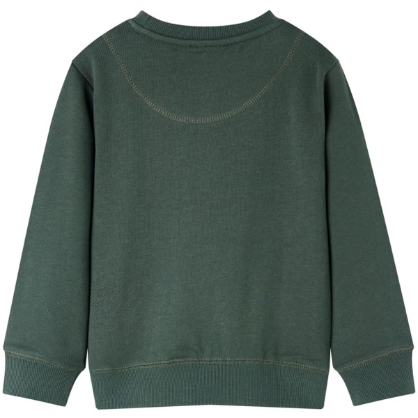 Sudadera infantil verde oscuro 92