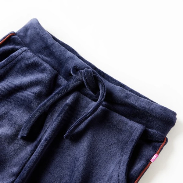 Pantalones de chándal para niños azul marino 140