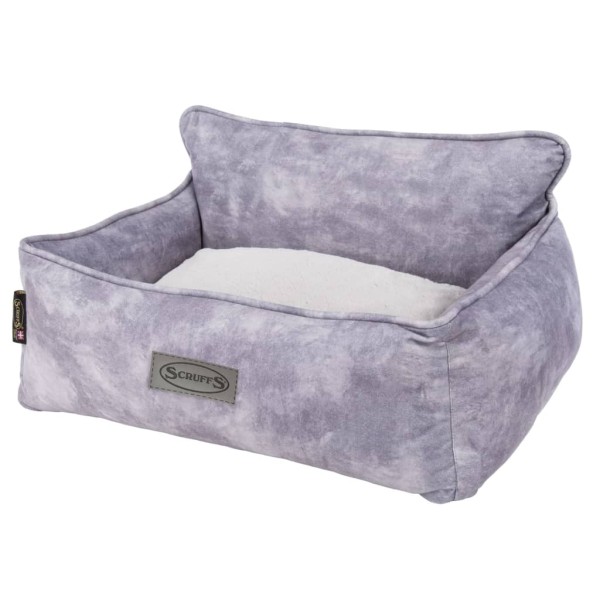 Scruffs & Tramps Cama para perros Kensington gris M 60x50 cm