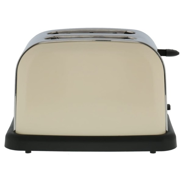 Mestic Tostadora MBR-80 retro crema y negro 920 W