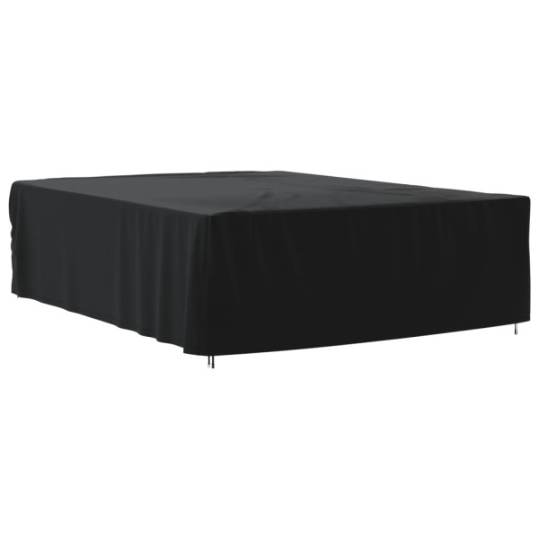 Cubierta para muebles de jardín Oxford 420D negro 350x260x90 cm