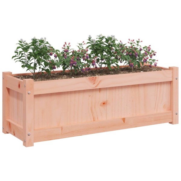 Jardinera madera maciza Douglas 90x31x31 cm