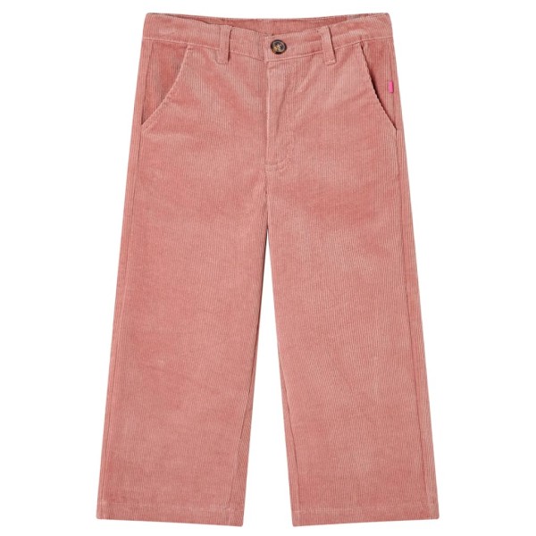 Pantalón para niños pana rosa envejecido 116