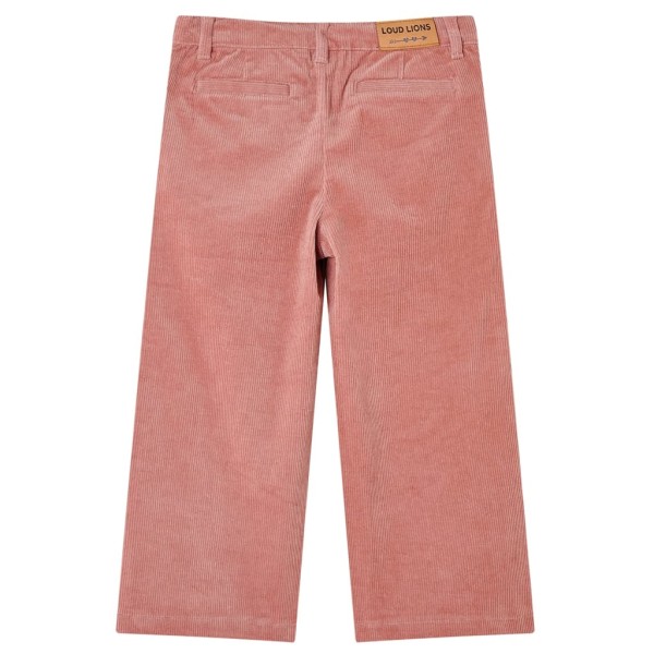 Pantalón para niños pana rosa envejecido 116