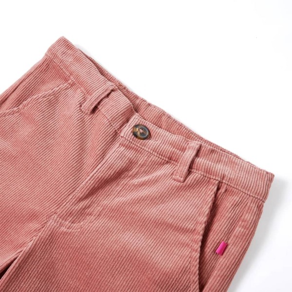 Pantalón para niños pana rosa envejecido 116