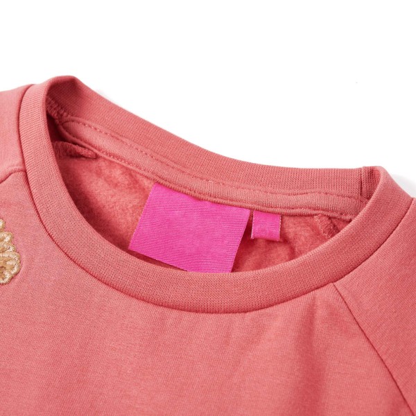 Sudadera para niños rosa envejecido 104