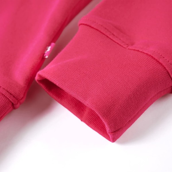 Sudadera para niños rosa chillón 128