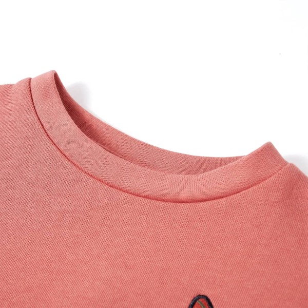 Sudadera para niños bloque de colores rosa 128