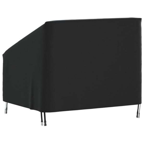 Cubierta para silla de jardín Oxford 420D negro 96x79x49/74 cm