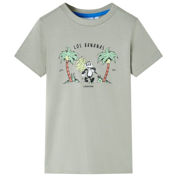 Camiseta para niños caqui claro 116