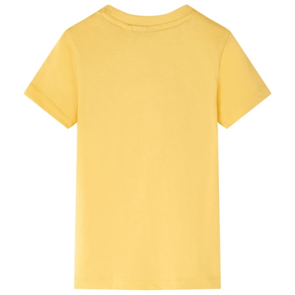 Camiseta para niños ocre claro 140