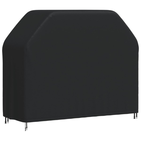 Cubierta para barbacoa Oxford 420D negro 147x61x112 cm