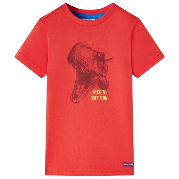 Camiseta para niños rojo 92