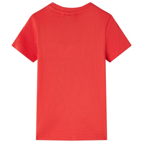 Camiseta para niños rojo 92