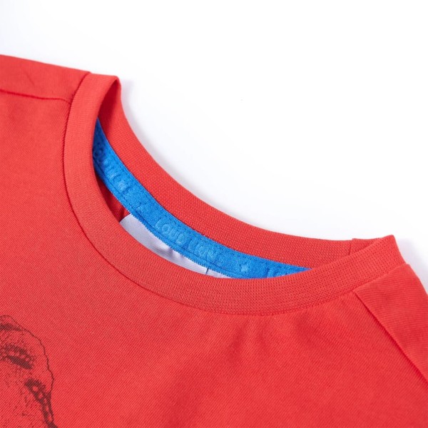 Camiseta para niños rojo 92