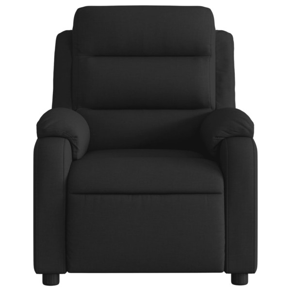 Sillón reclinable de masaje eléctrico tela negro