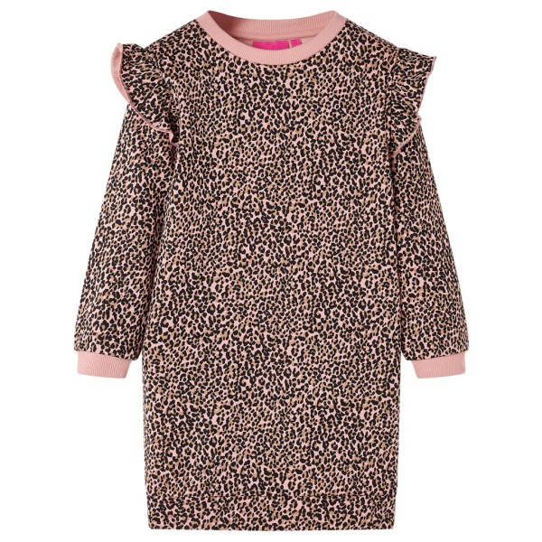 Vestido sudadera para niños rosa medio 92