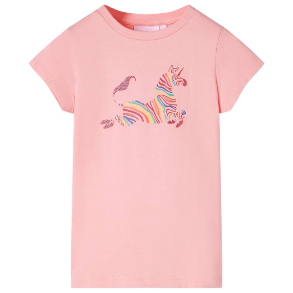 Camiseta infantil rosa 92