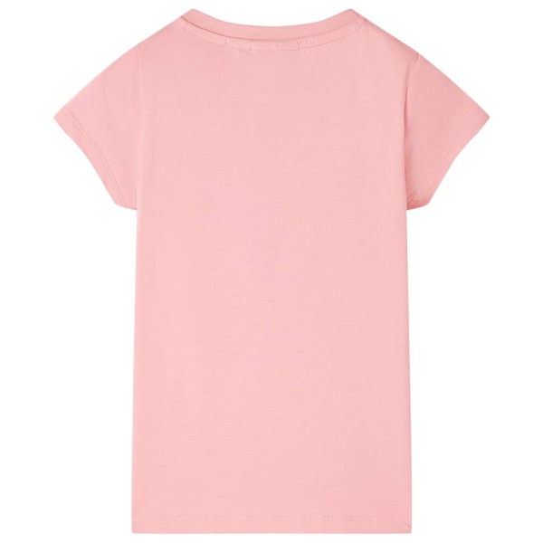 Camiseta infantil rosa 92