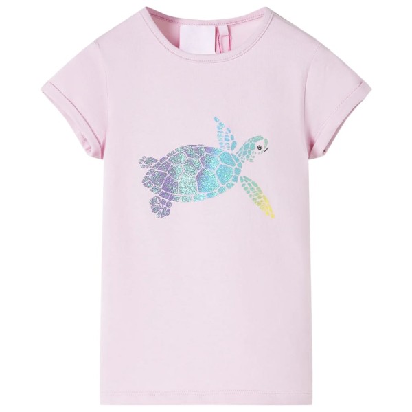 Camiseta para niños color lila 104