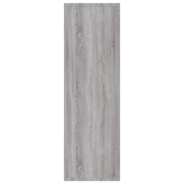 Estantería/Aparador madera contrachapada gris Sonoma 50x25x80cm