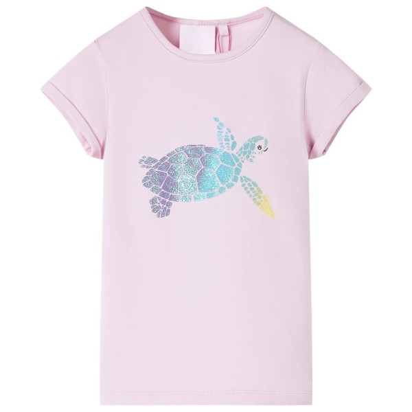 Camiseta para niños color lila 128