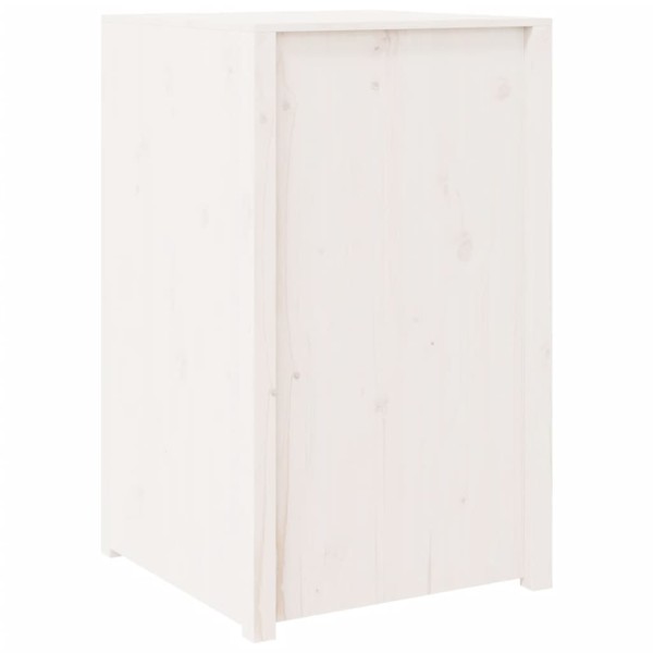 Mueble de cocina exterior madera maciza pino blanco 55x55x92 cm