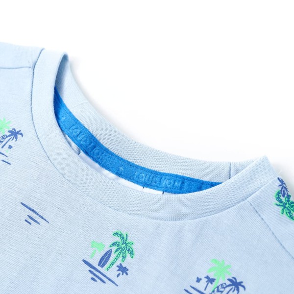 Camiseta para niños azul claro 104