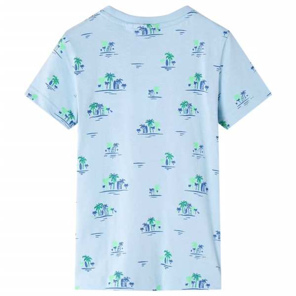 CCamiseta para niños azul claro 128