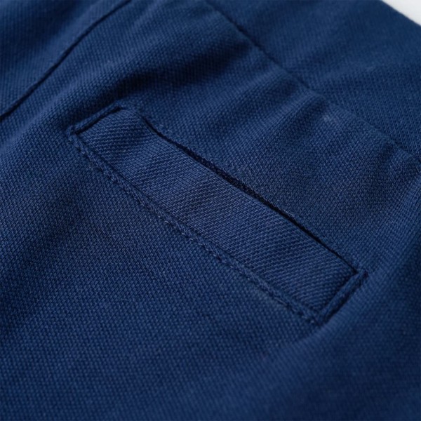 Pantalones para niños con cordón azul marino 92